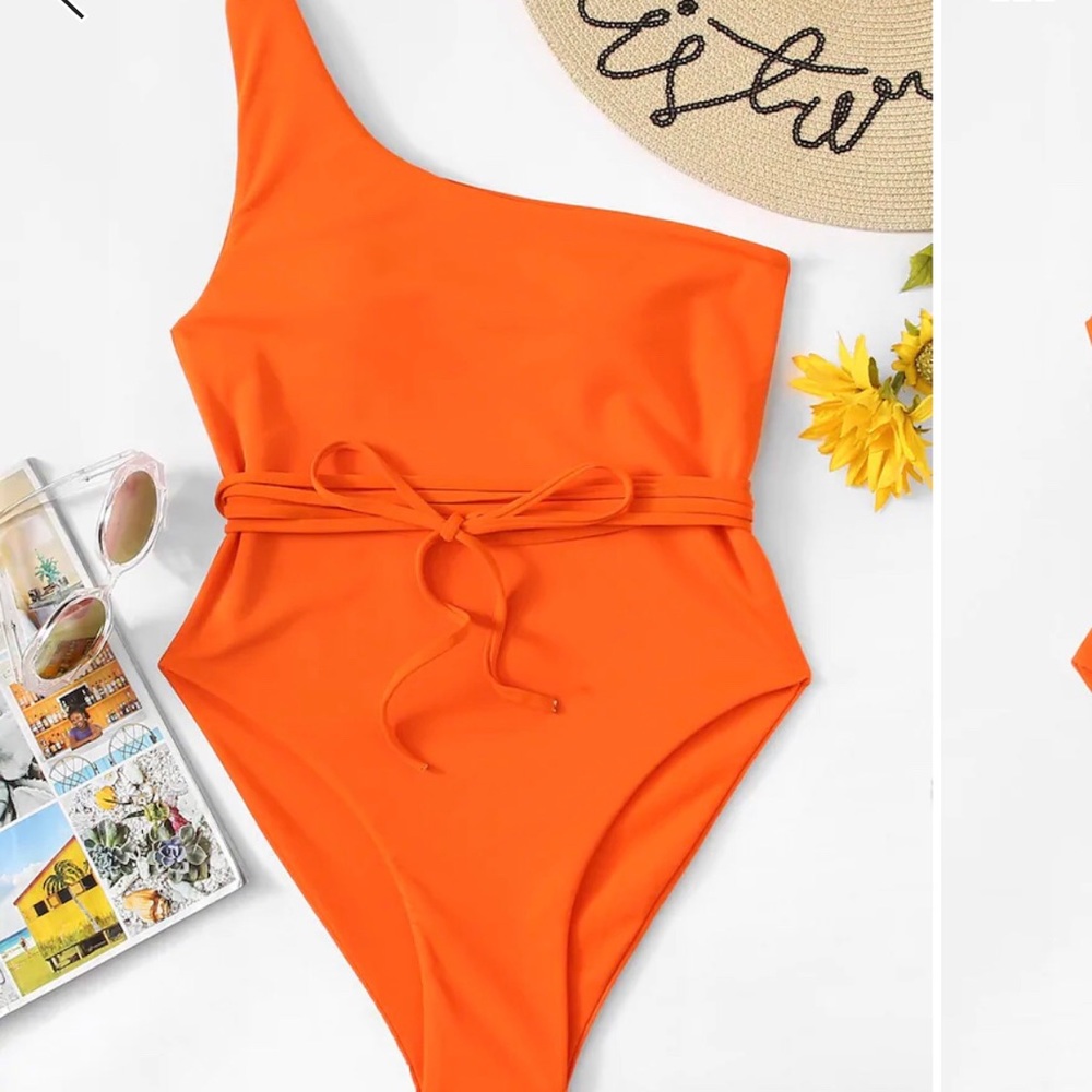 Orange ONE PIECE SWIMSUIT